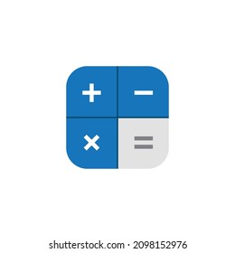 Calculator icon design vector Idea for print and web use.
