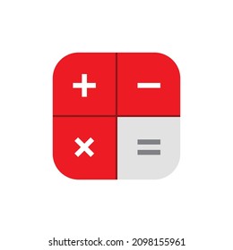 Calculator icon design vector Idea for print and web use.