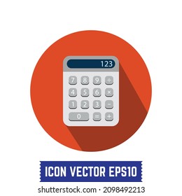 Calculator icon design vector Idea for print and web use.