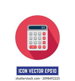 Calculator icon design vector Idea for print and web use.