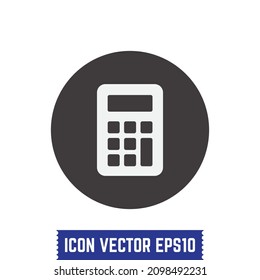 Calculator icon design vector Idea for print and web use.