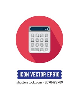 Calculator icon design vector Idea for print and web use.