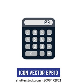 Calculator icon design vector Idea for print and web use.