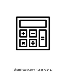 Calculator icon design vector illustration