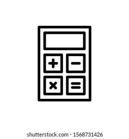 Calculator icon design vector illustration