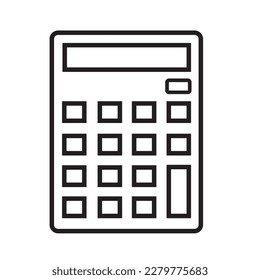 Calculator icon design vector illustration