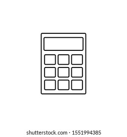 calculator icon design vector template