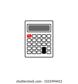 calculator icon design vector template