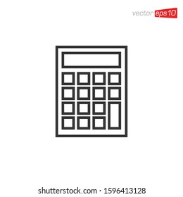 Calculator Icon Design Vector Template