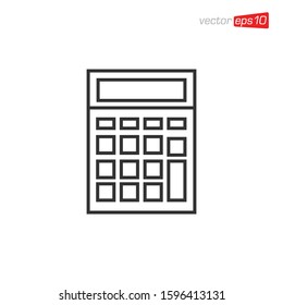 Calculator Icon Design Vector Template