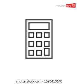 Calculator Icon Design Vector Template