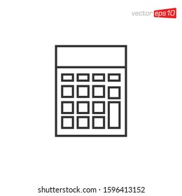 Calculator Icon Design Vector Template