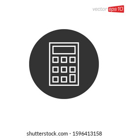 Calculator Icon Design Vector Template