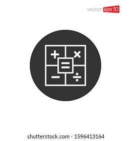Calculator Icon Design Vector Template