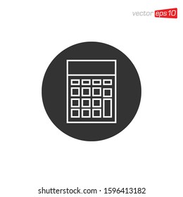 Calculator Icon Design Vector Template