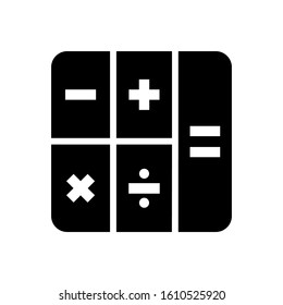 calculator icon design vector template