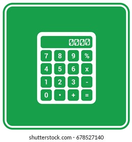 Calculator icon design,vector