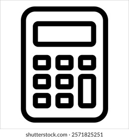 Calculator Icon Element For Design