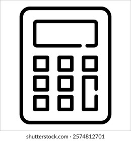 Calculator Icon Element For Design