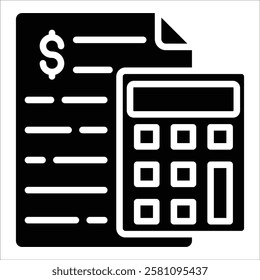 Calculator Icon Element For Design