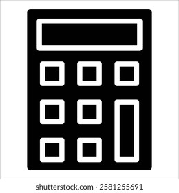 Calculator Icon Element For Design