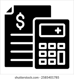Calculator Icon Element For Design