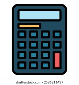 Calculator Icon Element For Design