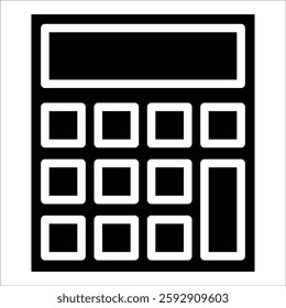 Calculator Icon Element For Design