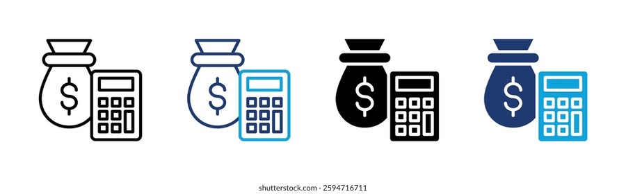 Calculator Icon Element For Design