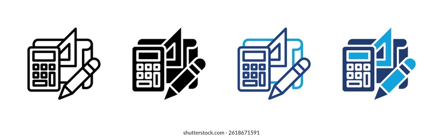 Elemento De Ícone Da Calculadora Para Design