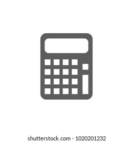 calculator icon. Element of finance for mobile concept and web apps. Icon for website design and development, app development. Premium icon on white background