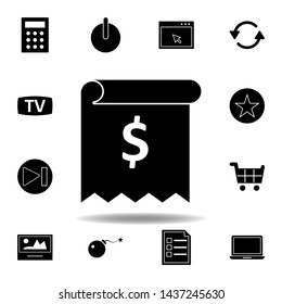 calculator icon. elements of web illustration icons. signs, symbols can be used for web, logo, mobile app, UI, UX