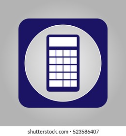 Calculator icon, EPS 10