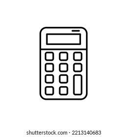 Calculator icon, eps 10 vector