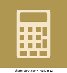 Calculator Icon. Eps-10.