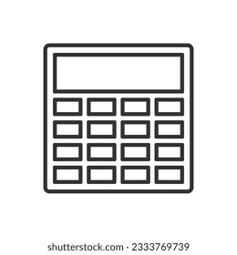 Calculator Icon Finance Accounting Sign Symbol