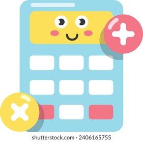 Calculator icon. Financial calculation icon