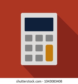calculator icon flat