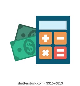 Calculator Icon Flat