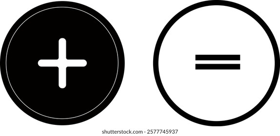 Calculator Icon Flat Graphic Design Glyph icon
