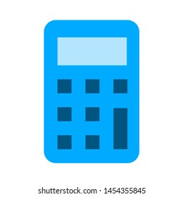 calculator icon. flat illustration of calculator. vector icon. calculator sign symbol