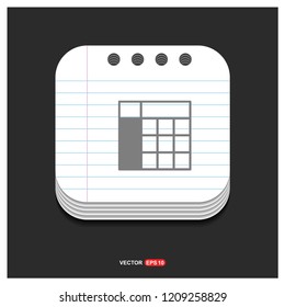 Calculator icon - Free vector icon
