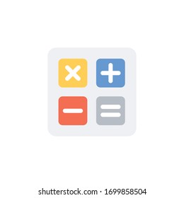 Icono de calculadora para proyectos de diseño gráfico