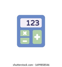Icono de calculadora para proyectos de diseño gráfico