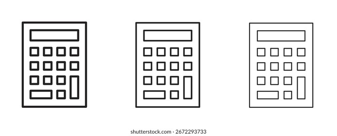 Calculator icon for Graphic Design Projects