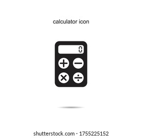 icono de cálculo ideas de diseño gráfico vectorial en segundo plano