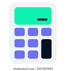 Calculator Icon Illustration can be used for uiux, etc