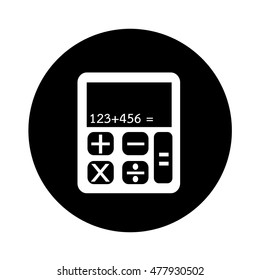 calculator icon illustration design
