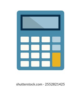 Calculator icon illustration design for education banner