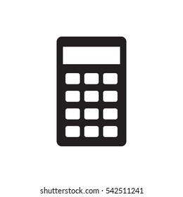calculator icon illustration isolated vector sign symbol